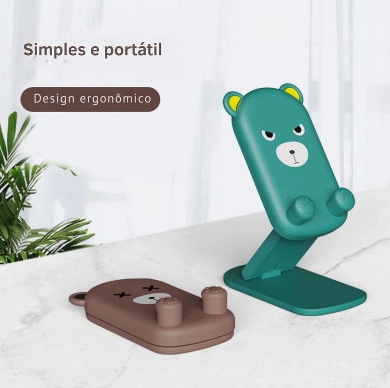 Suporte de Mesa Para Celular Dobrável, Suporte Para Celular, Acessórios Para Celular, Acessórios IPhone - LOJAS LABRU