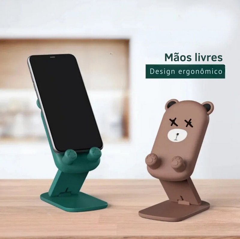 Suporte de Mesa Para Celular Dobrável, Suporte Para Celular, Acessórios Para Celular, Acessórios IPhone - LOJAS LABRU