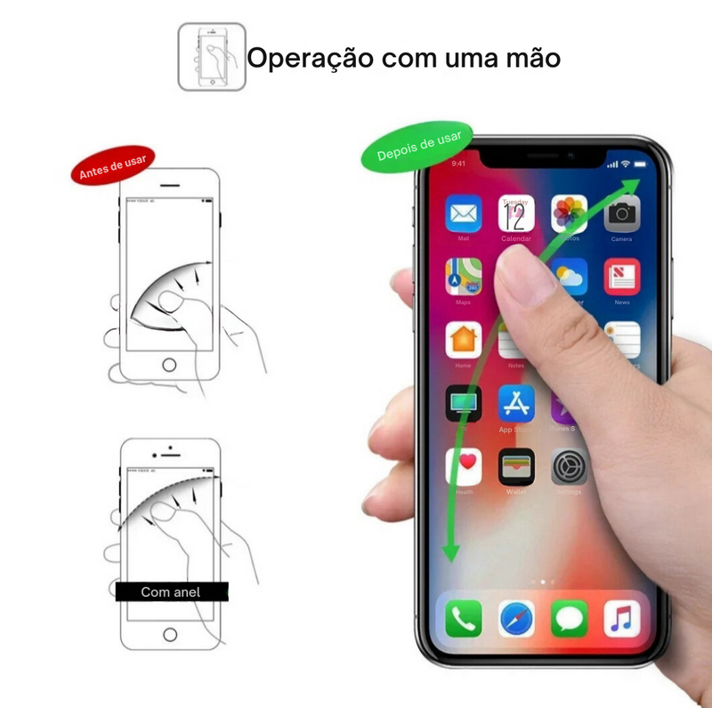 Popsocket Batrang - Suporte de Dedo Para Celular