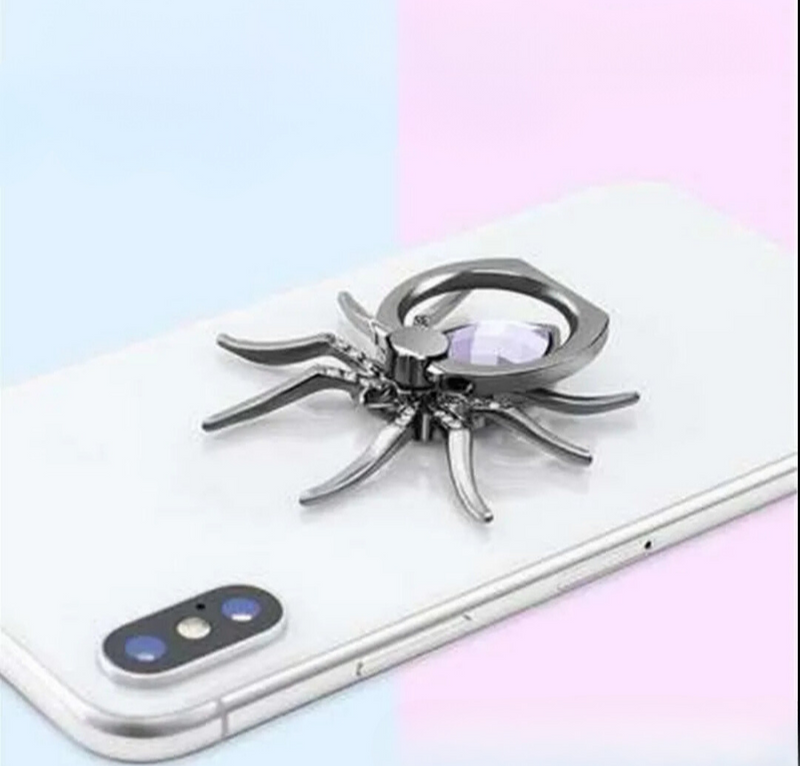 Pop Socket Suporte para Dedo, Acessórios Para Celular, Suporte de Anel de Dedo Para Celular de Aranha, Suporte de Aranha, Popsocket Aranha, Grriptok Aranha, Acessórios IPhone - LOJAS LABRU