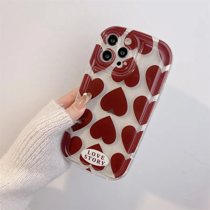 Case IPhone - Corações