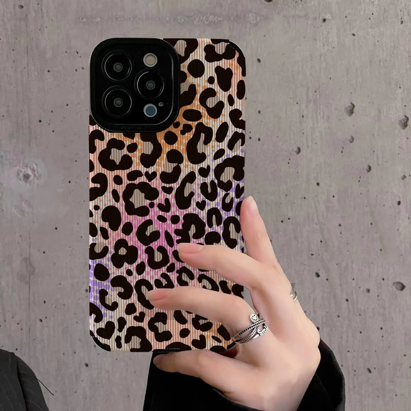 Case IPhone - Leopardo