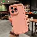 Case de Silicone Macio, Capa Protetora Para IPhone, Case Macia Para IPhone, Capinha Ondulada, Capa Encaracolada, Capa Protetora Ondulada Macia, TPU Macio, Case Diferente, Capinhas Nada Básicas - LOJAS LABRU