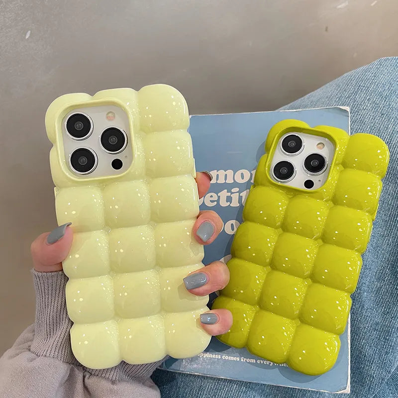 Case Para IPhone - Barra de Chocolate 3D, Perfeito Para Modelos 14, 13, 12, 15 Pro Max, 11, Pão Chocolate,  Ousada, Diferente, Case Para IPhone, Capinha Protetora Para IPhone, Case IPhone, Capinha IPhone, Case Protetora Para IPhone, Case Diferente, Capinha Diferente, Capinhas Diferentes, Case Macia Para IPhone - LOJAS LABRU