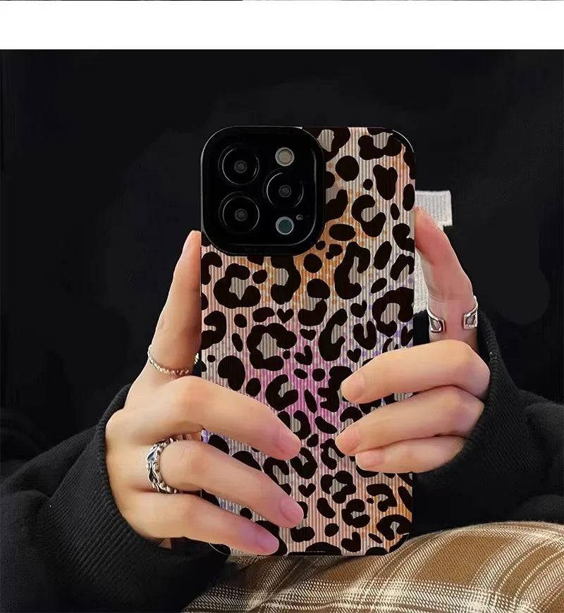 Case IPhone - Leopardo