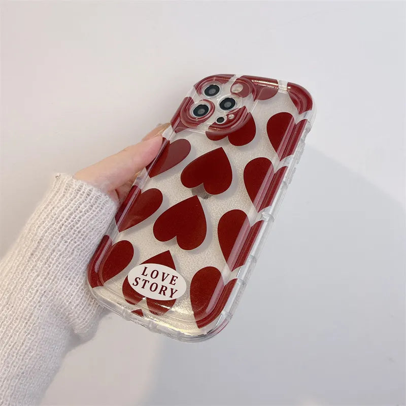 Case IPhone - Corações