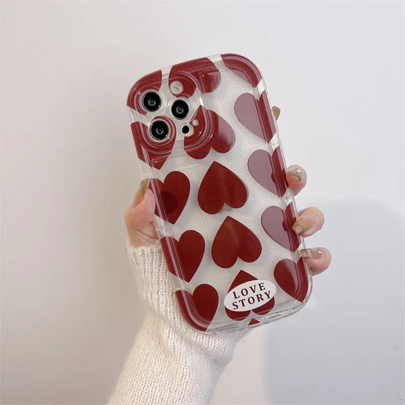 Case IPhone - Corações