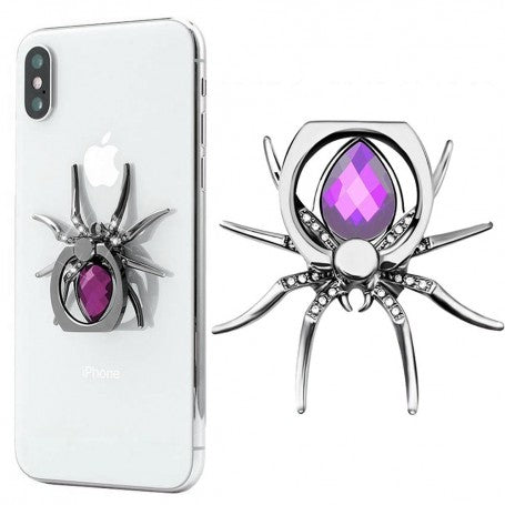 Pop Socket Suporte para Dedo, Acessórios Para Celular, Suporte de Anel de Dedo Para Celular de Aranha, Suporte de Aranha, Popsocket Aranha, Grriptok Aranha, Acessórios IPhone - LOJAS LABRU